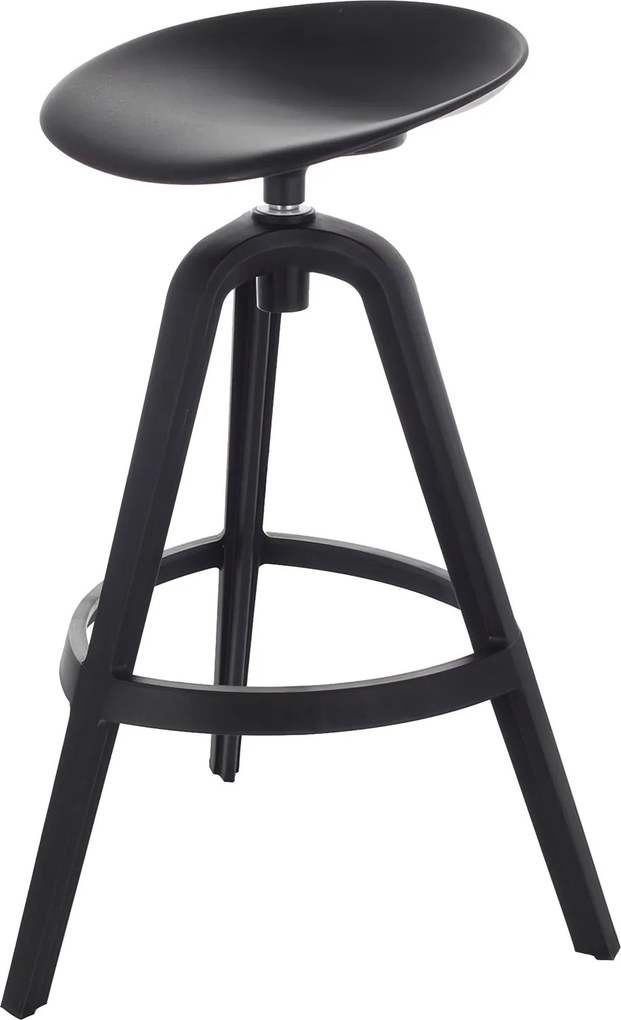 Hoker Preto 58x58x85cm