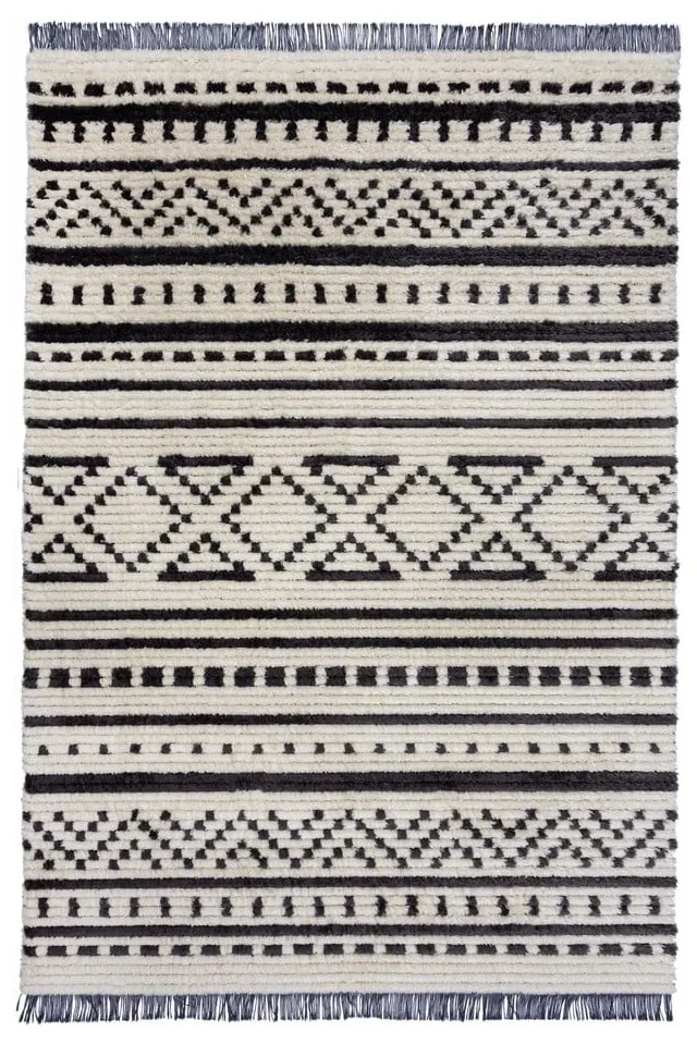 Czarno-biały dywan 120x170 cm Sabri – Flair Rugs