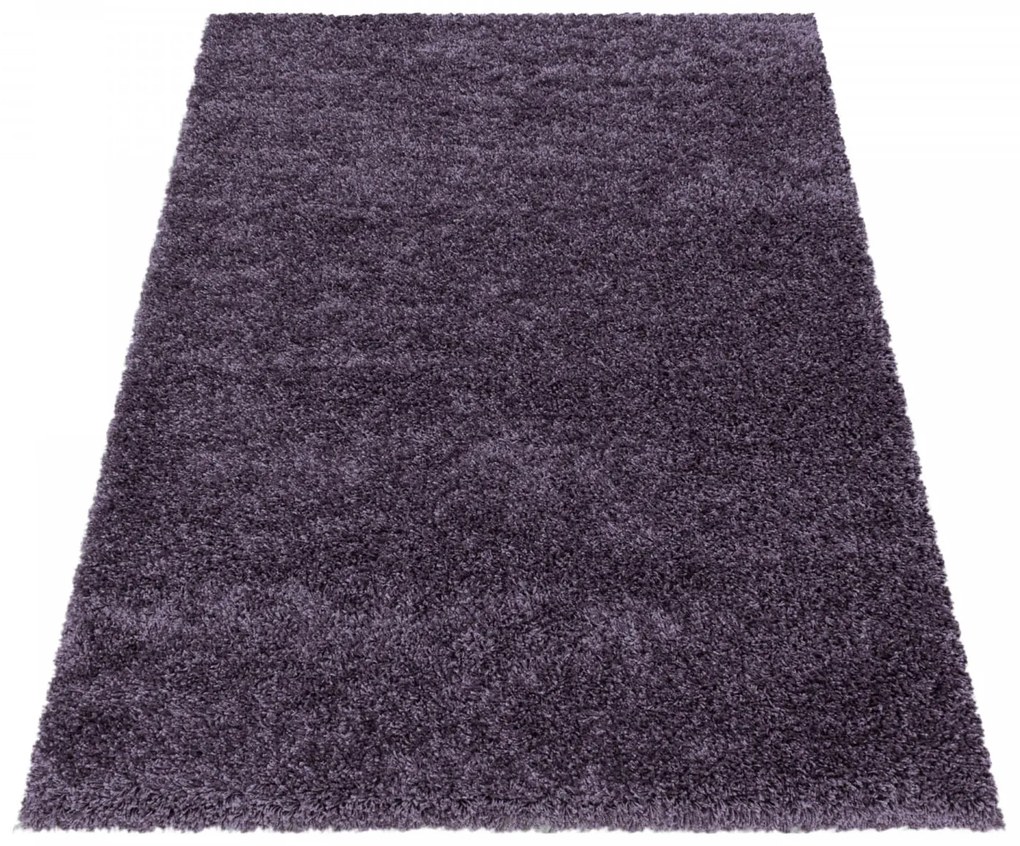 Dywan shaggy Sydney fioletowy 100 cm x 200 cm