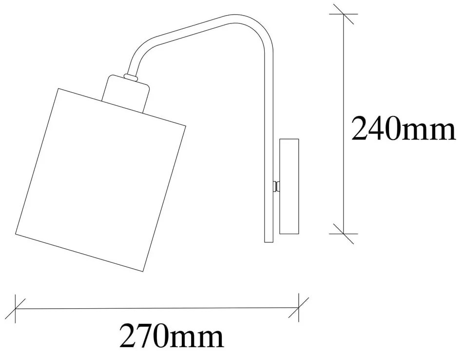 Kinkiet w biało-srebrnym kolorze Ve – Opviq lights