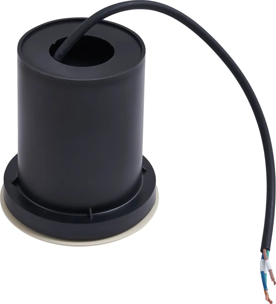 Nowoczesny reflektor gruntowy beżowy GU10 50mm regulowany IP65 - Delux