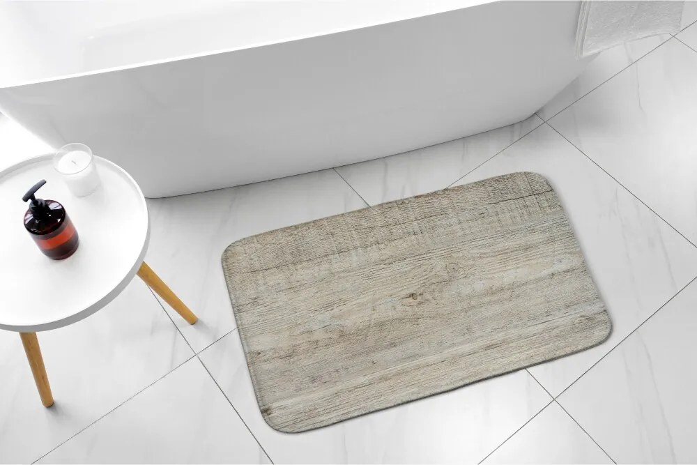 Dywanik do łazienki Dywanik do łazienki Drewniane panele