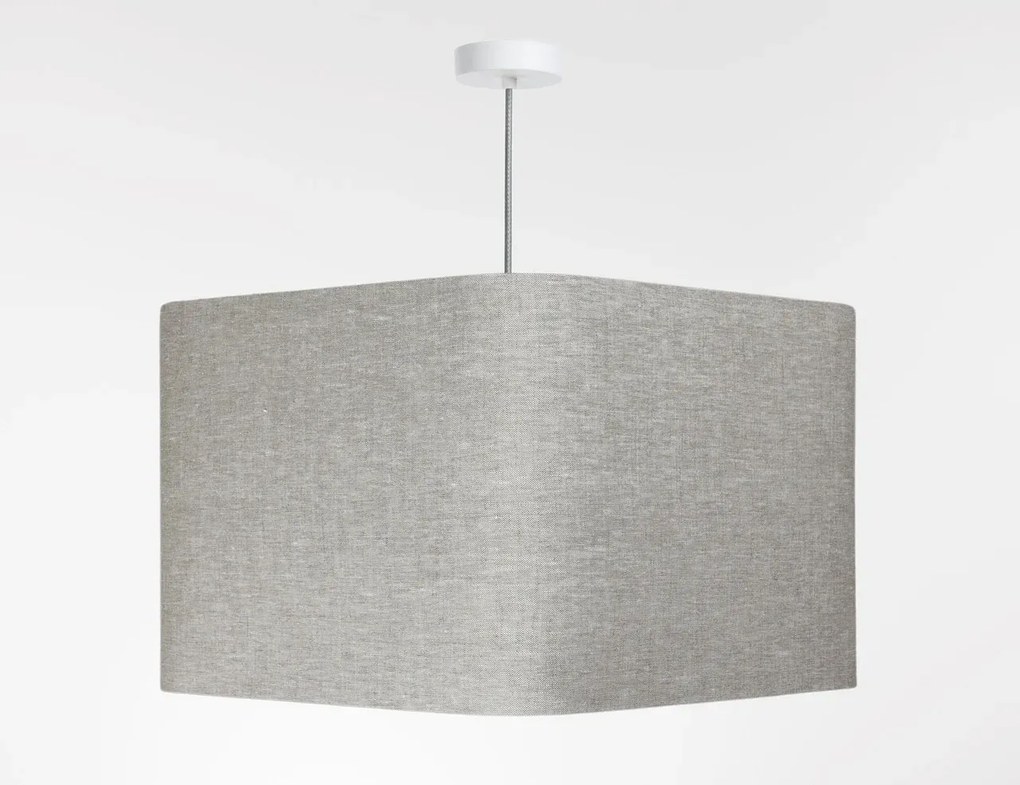 Lampa wisząca KWADRO LEN 010-40w30 beżowa/szara BPS KONCEPT
