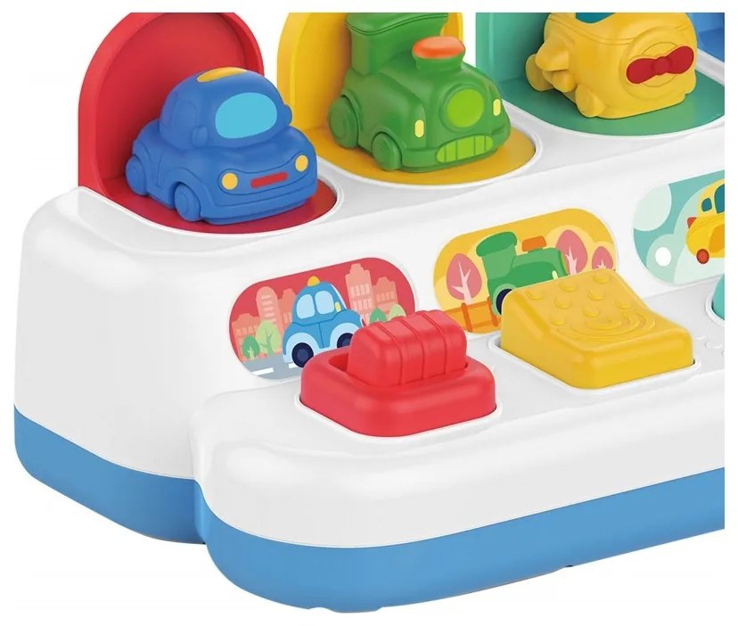 Woopie baby zabawka edukacyjna wyskakujące pojazdy pop-up