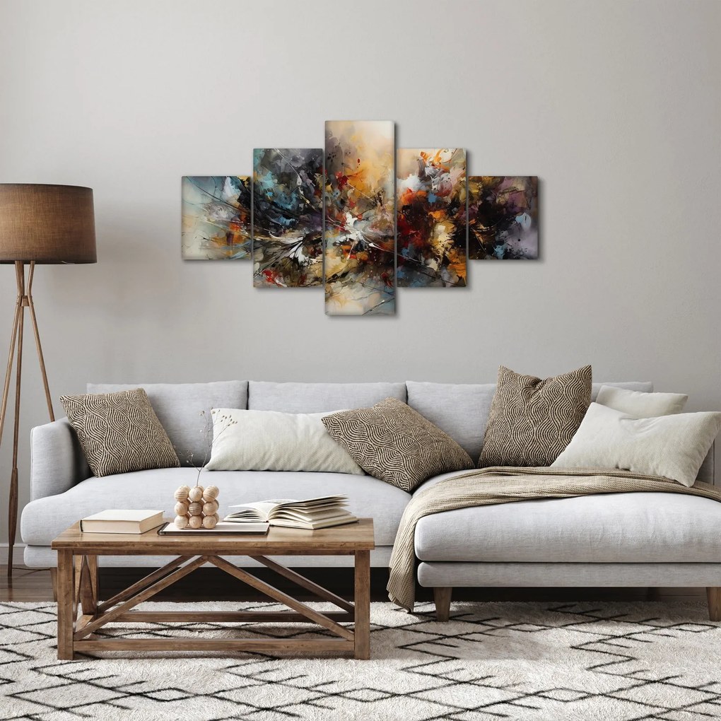 Obraz - Grafika abstrakcyjna (125x70 cm)