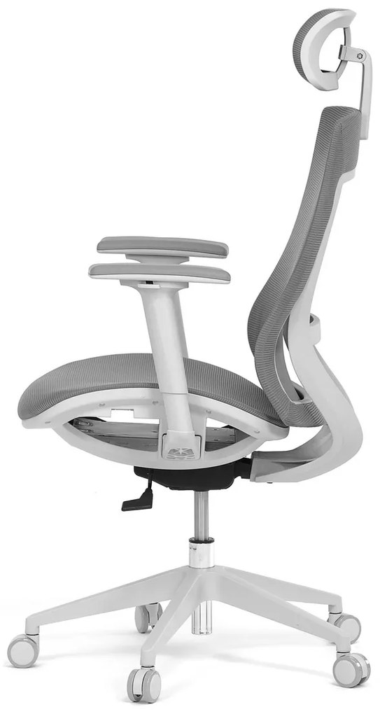 Autronic KA-W004 GREY Krzesło biurowe
