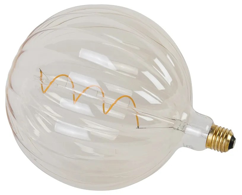 Żarówka LED E27 z możliwością ściemniania G200 bursztynowa 4W 240lm 2000K