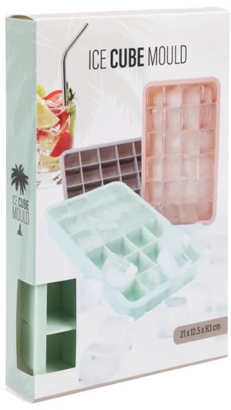 Foremka do lodu na 24 kostki, 21 x 12,5 x 3 cm