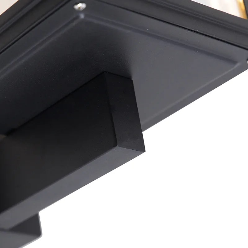 Zewnetrzna Rustykalna lampa ścienna czarna IP44 - Sutton UpPrzemysłowy Oswietlenie zewnetrzne