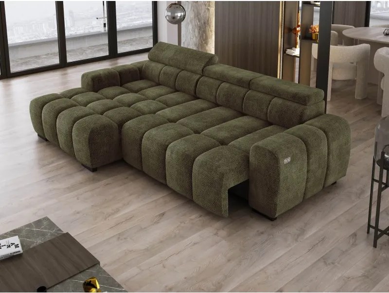 Narożnik OMBO S MINI Lewostronny z Elektryczną Regulacją WERSAL