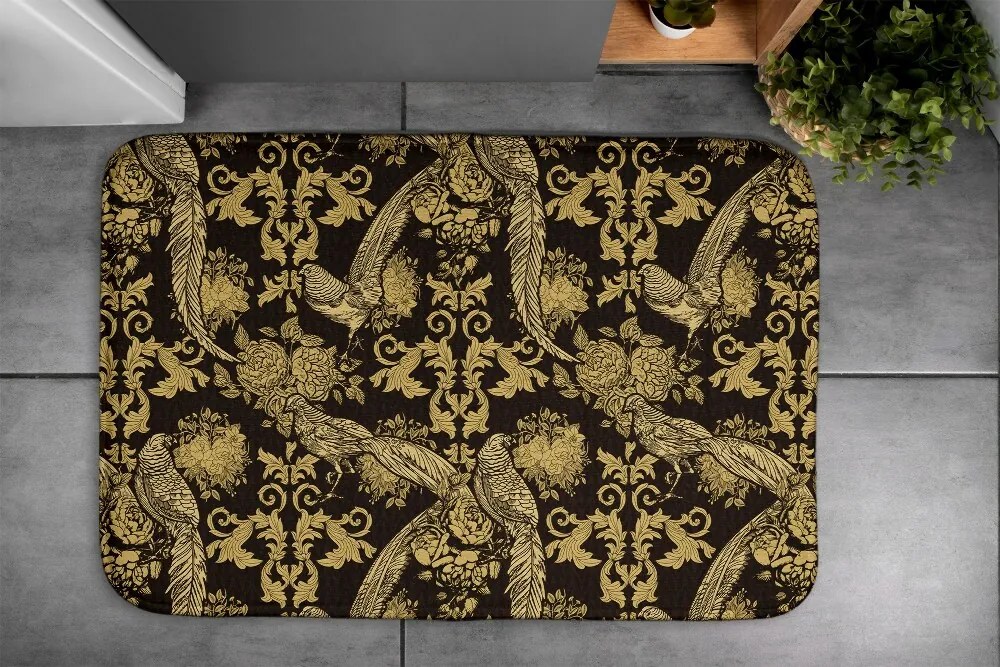 Dywanik łazienkowy Dywanik łazienkowy Ptaki Abstrakcja