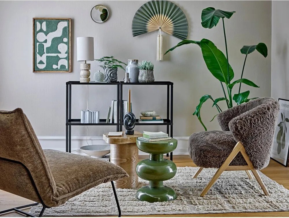 Stolik z matowym wykończeniem 46x46 cm Elmer – Bloomingville