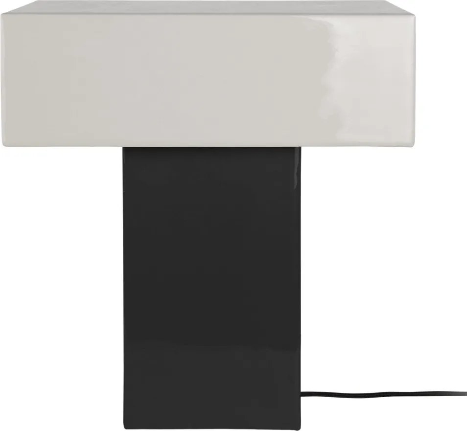 Czarna lampa stołowa (wysokość 35 cm) Grato Recto – Leitmotiv