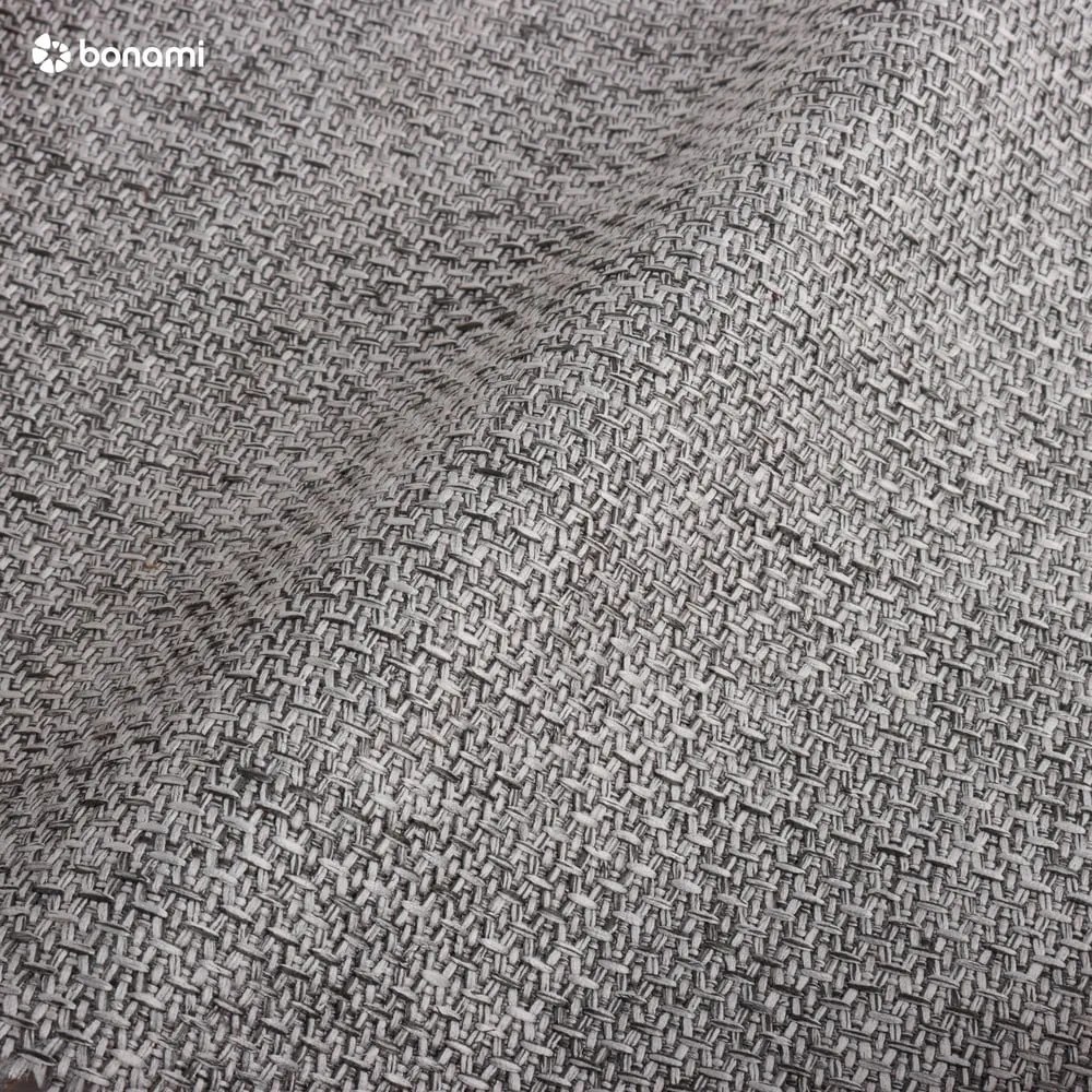 Szare tapicerowane łóżko dwuosobowe ze schowkiem i stelażem 140x200 cm Lotte – Meise Möbel