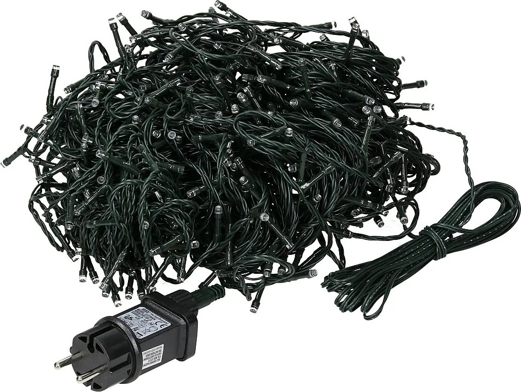 Łańcuch świetlny Oświetlenie świąteczne Dekoracja Ciepła biel IP-44 Wewnątrz/na zewnątrz 24 m 320 diod LED