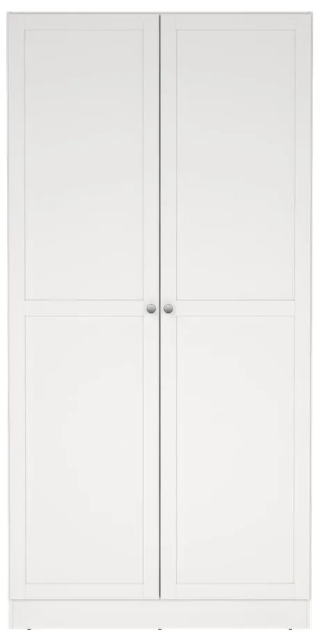Biała szafa 99x200x62 cm Billund – Tvilum