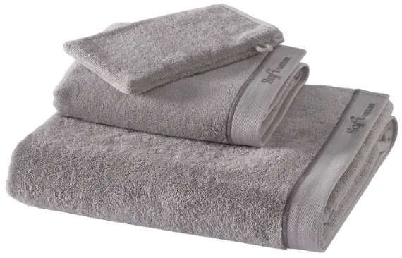 Zestaw ręczników i rękawicę do kąpieli AURA, 3 szt Beżowy Zestaw (ręcznik 50x100 cm, ręcznik 92x150 cm, rękawica do kąpieli 16x22 cm)
