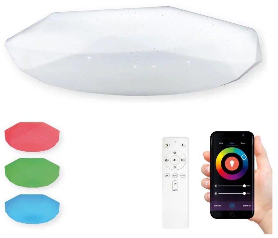 Top Light Sparkle 80 SMART - LED RGB Ściemnialne światło LED/80W/230V Tuya + RC