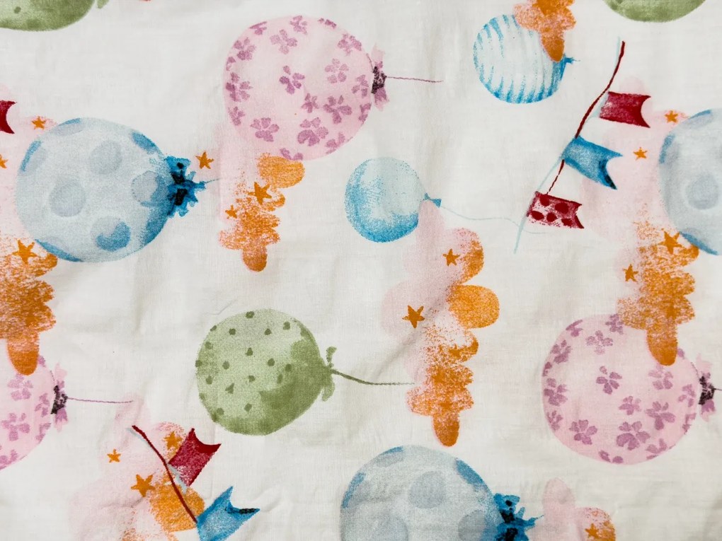 PrzytulneMieszkanie.pl PrzytulneMieszkanie.pl Pościel krepowa do łóżeczka Renforcé BALUNEA biała Rozmiar pościeli: 45 x 65 cm | 90 x 140 cm