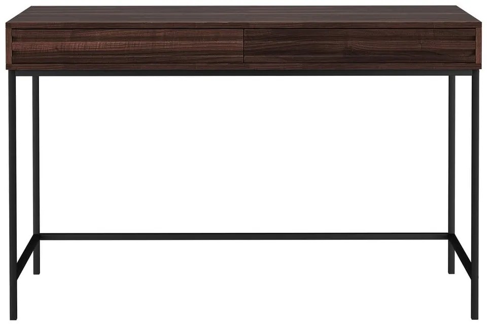 Biurko z blatem w dekorze orzecha 50x120 cm Celine – Støraa