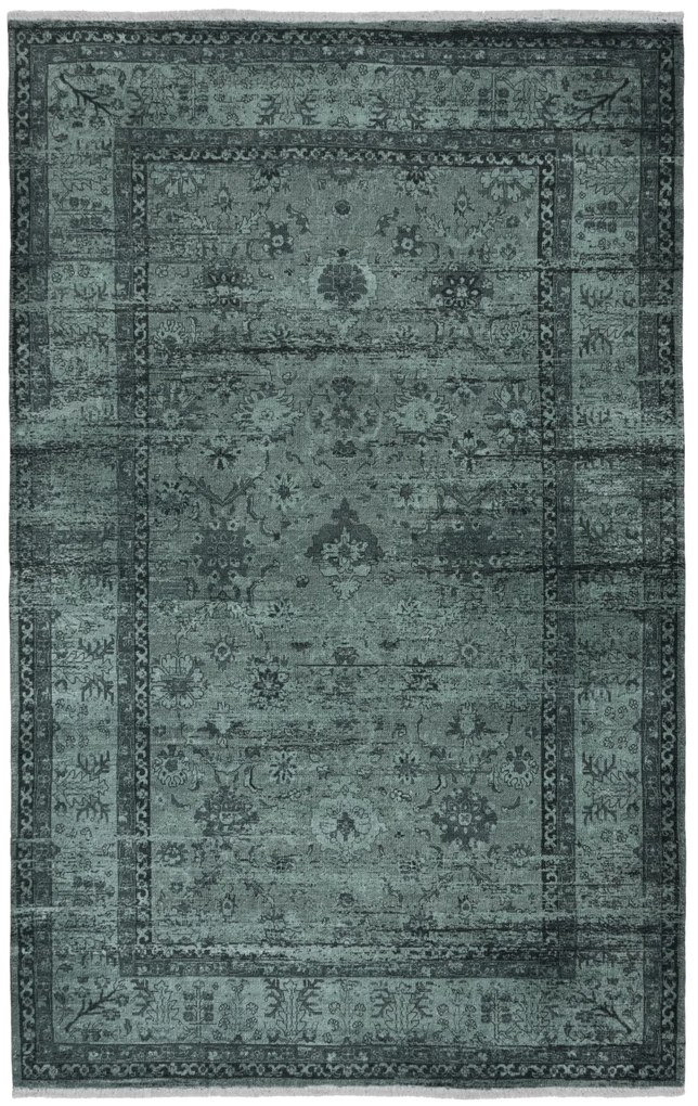 Dywan vintage Armand zielony 155 cm x 225 cm