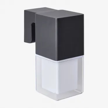 Zewnętrzny Kinkiet Led Z Aluminium Torevi Czarna & B - Sklum