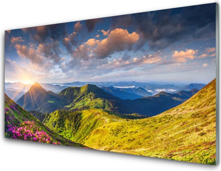 Panel Szklany Słoneczna Hala pod Szczytami