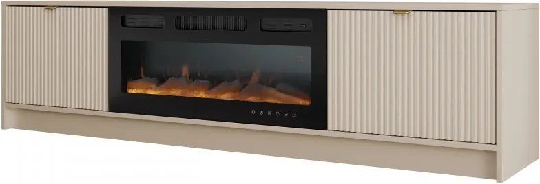 Szafka RTV z kominkiem Razimo EF