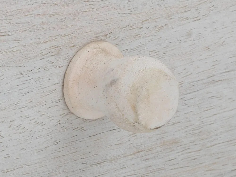 Biała szafa z litego drewna mango 100x175 cm Rana – Støraa