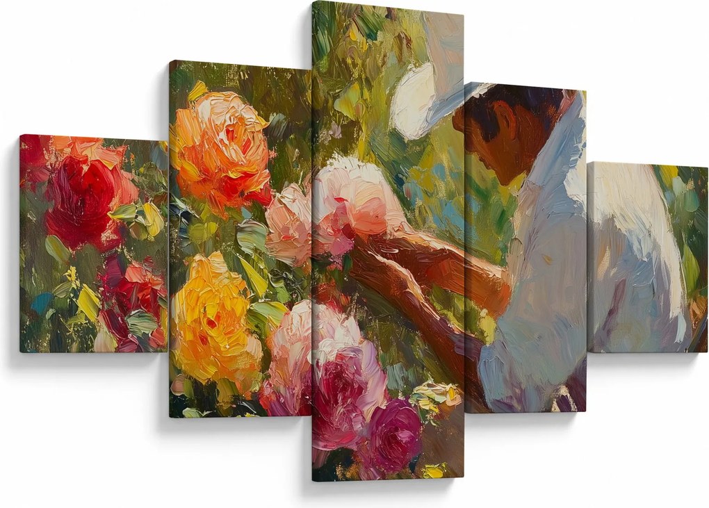Obraz - Ogrodnik (125x70 cm)