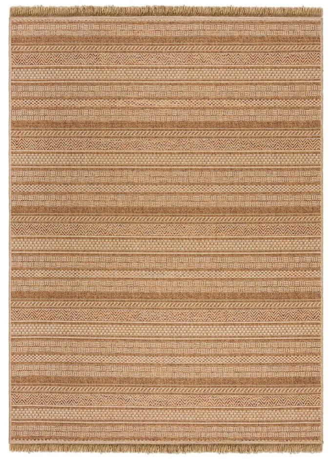 Dywan odpowiedni na zewnątrz w naturalnym kolorze 120x170 cm Farah Stripe – Flair Rugs