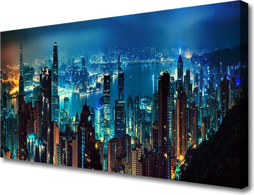 Obraz na płótnie Urok Miejskiej Zabudowy