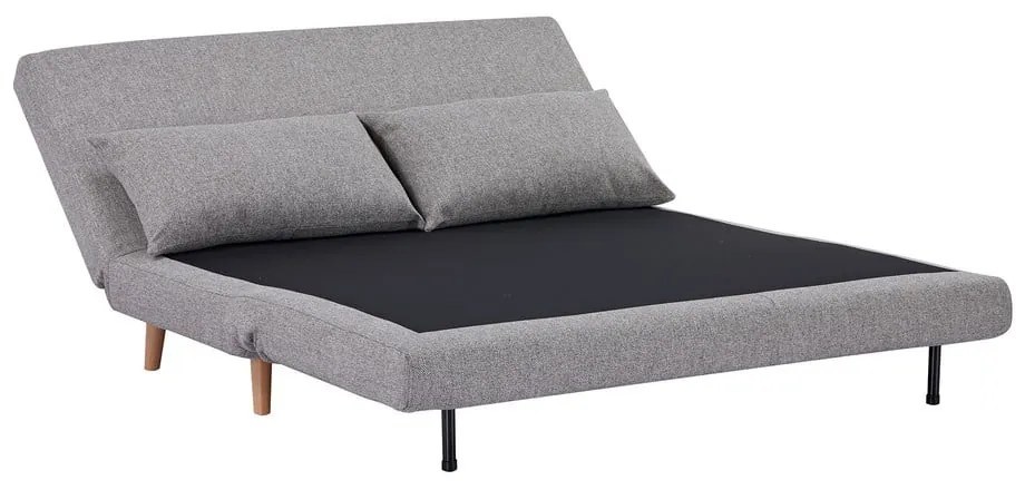 Szara rozkładana sofa 140 cm Marlow – House Nordic