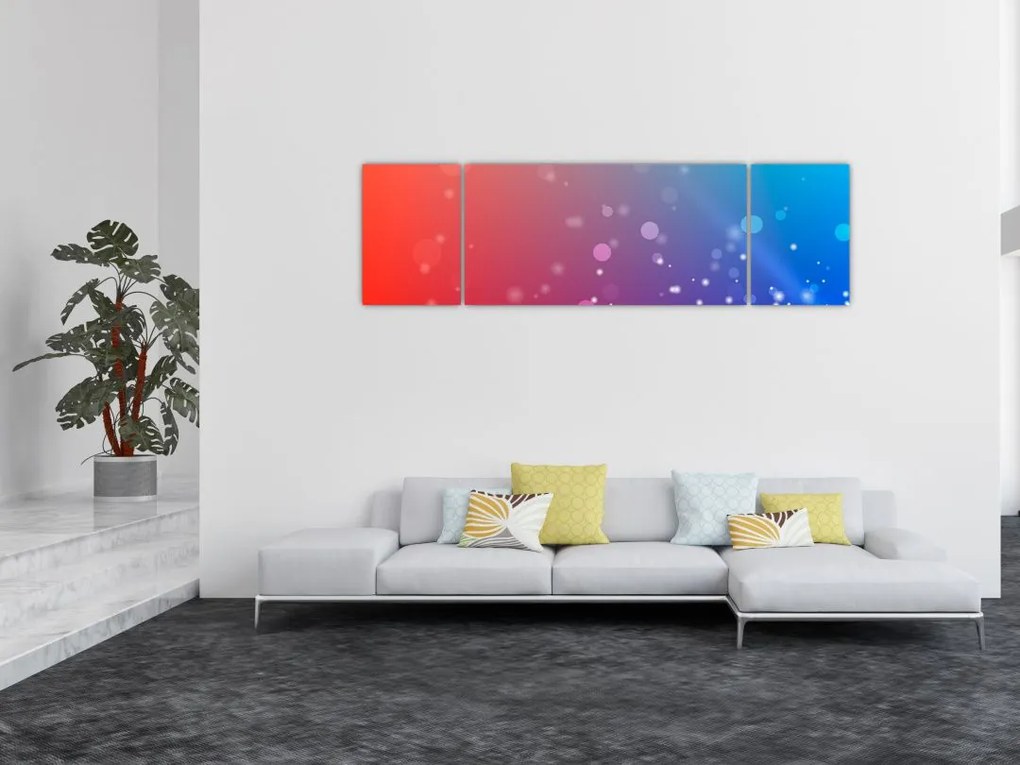 Nowoczesne malarstwo abstrakcyjne (170x50 cm)