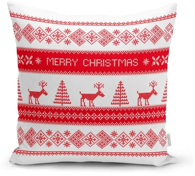 Zestaw 4 świątecznych poszewek na poduszki i bieżnika Minimalist Cushion Covers Joy