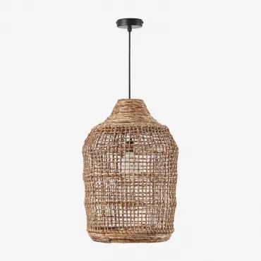 Lampa Sufitowa Wisząca Do Użytku Zewnętrznego Arantxa Czarna & Ø38 Cm - ↑55 Cm Arantxa - Sklum