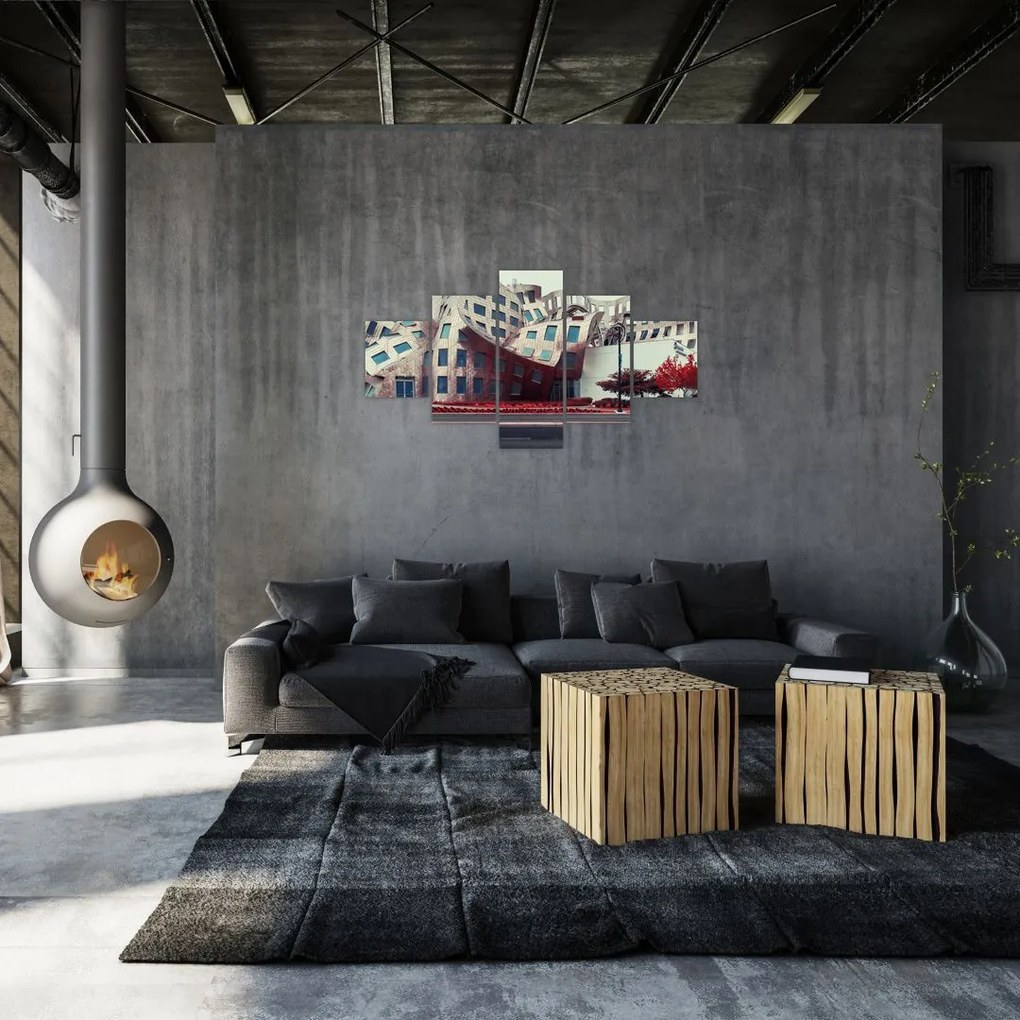 Obraz - budynek architektoniczny (125x70 cm)