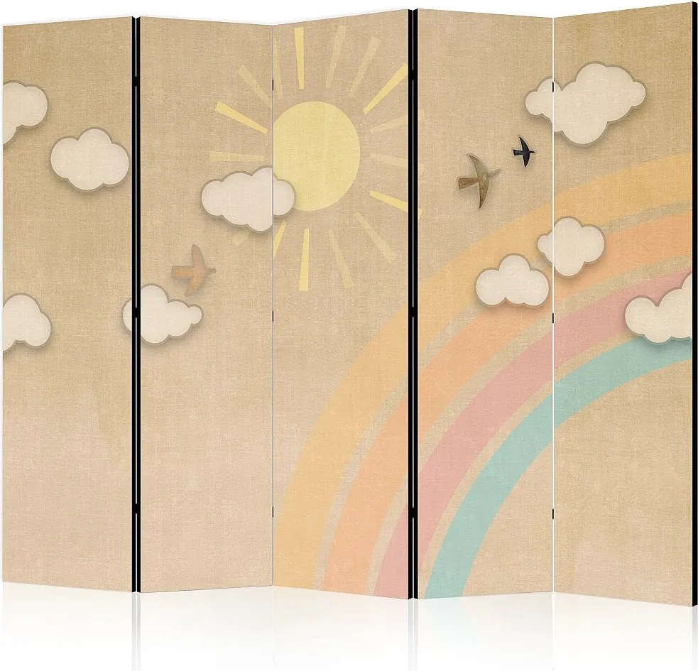 Parawan dwustronny Artgeist Dla dzieci 225 x 172 cm 1 szt