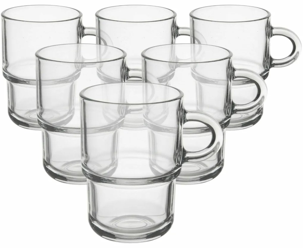 Orion Zestaw szklanych kubków Cozy 6 szt., 0,35 ml