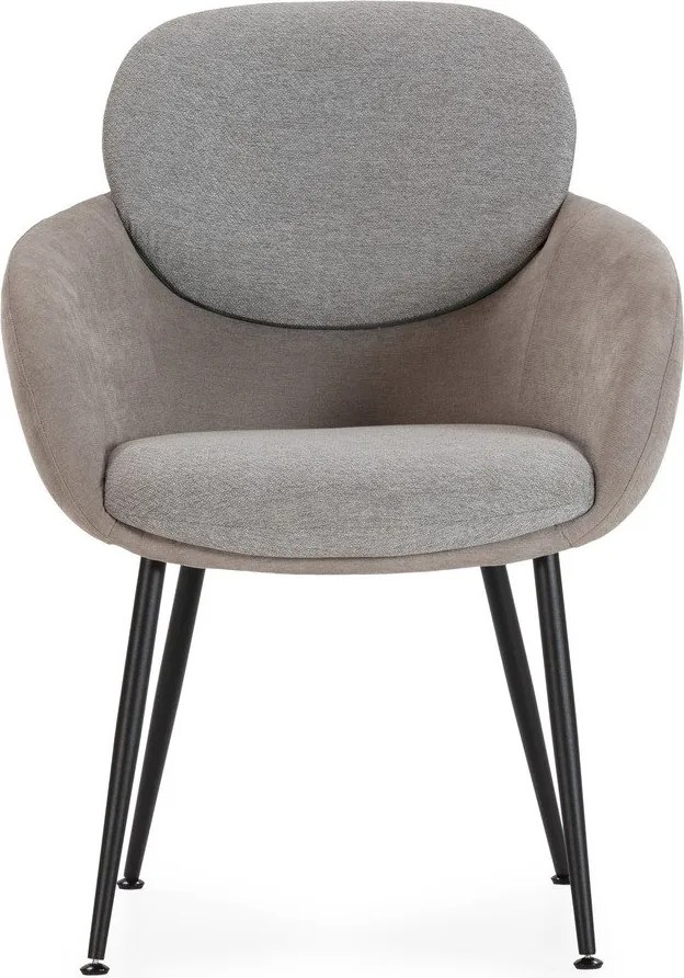 Szary fotel Nure – MOME