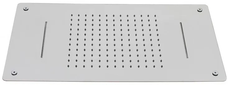 Deszczownica sufitowa XXL ze stali nierdzewnej DPG5017Super płaski - 70 x 38 cm - Montaż sufitowy