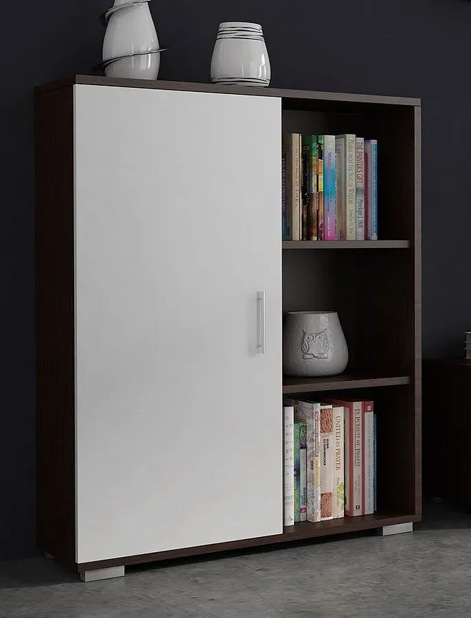 Komplet mebli RTV Armo 6X - biały + wenge