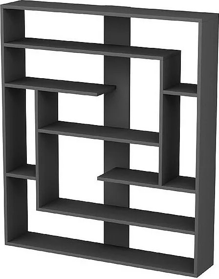 Półka stojąca POSEIDON - antracyt, 114x132x22