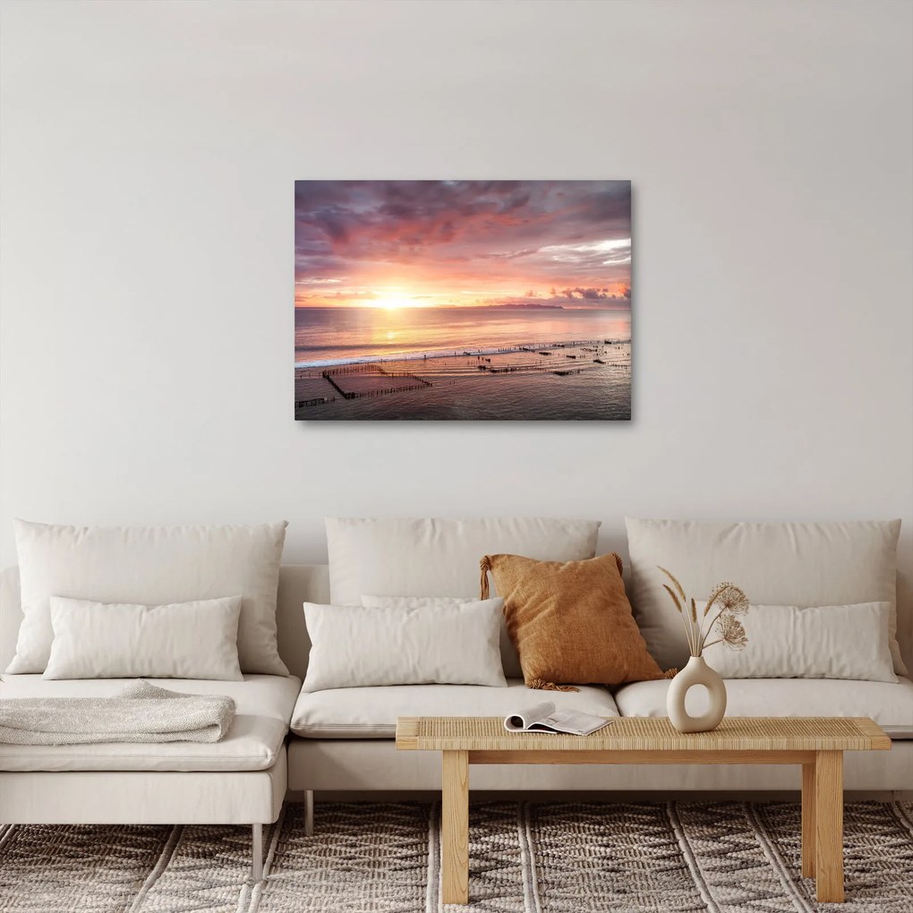Obraz - Morska panorama (70x50 cm)