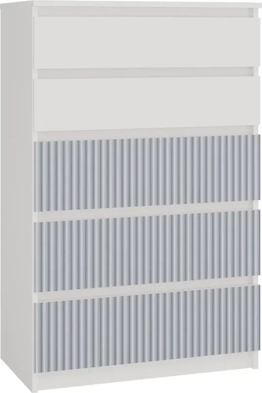Dziecięca komoda dla chłopca biały + niebieski H1-G92
