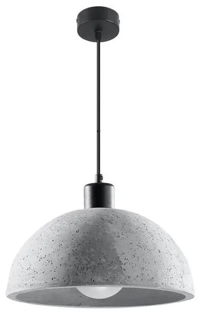 Sollux SL.0847 - Lampa wisząca PABLITO 1xE27/60W/230V beton