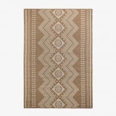 Prostokątny Dywan Z Polipropylenu Ariane Beige Migdałowa & 160 X 230 Cm - Sklum
