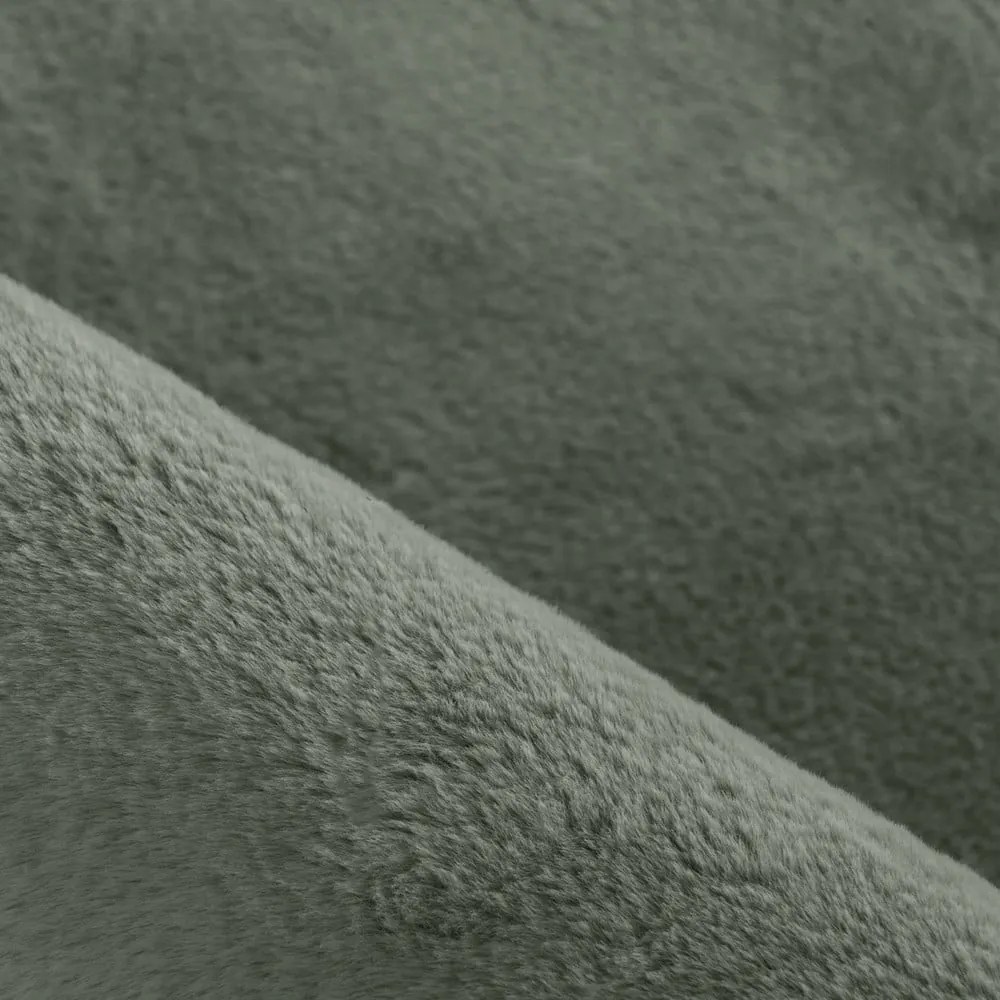 Zielony okrągły dywan odpowiedni do prania ø 160 cm Pouffy – Ayyildiz Carpets
