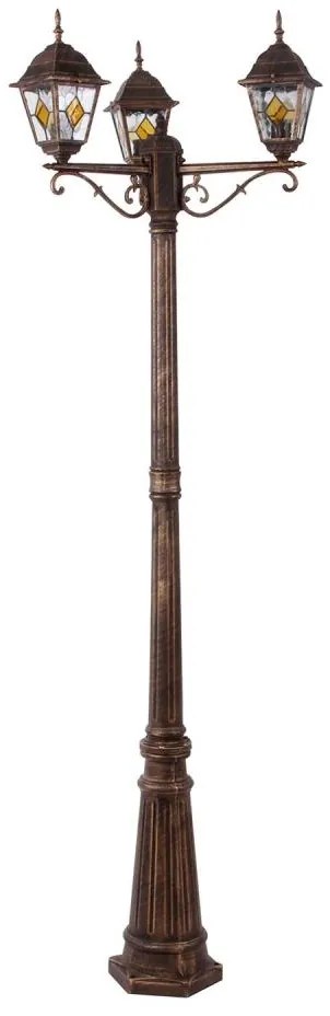 Rabalux 8186 - Lampa zewnętrzna MONACO 3xE27/60W/230V