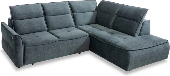 Narożnik MURILLO L z elektryczną regulacją siedziska Prawostronny w tkaninie VOGUE 12 WERSAL